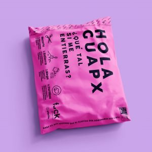 Pack 100 Bolsas Compostables Ecommerce – Pink 45x60cms - Fuck Plastic Chile